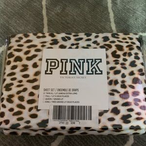 rare pink leopard sheets